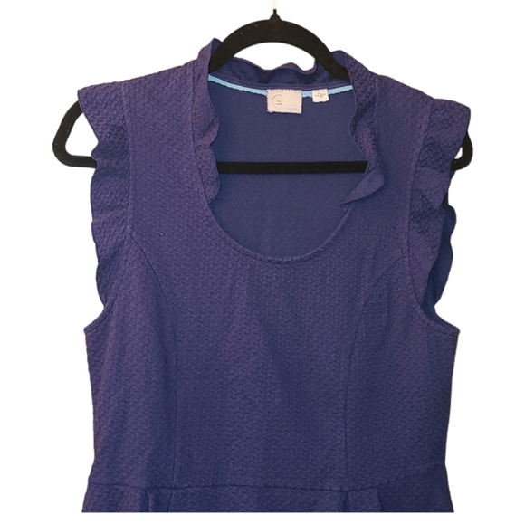 2/$50 Anthropologie 9-HI5 STCL Sleeveless Blue Top - Picture 3 of 8